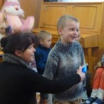 Школьники поздравили детей-сирот с прошедшим Днем святого Николая